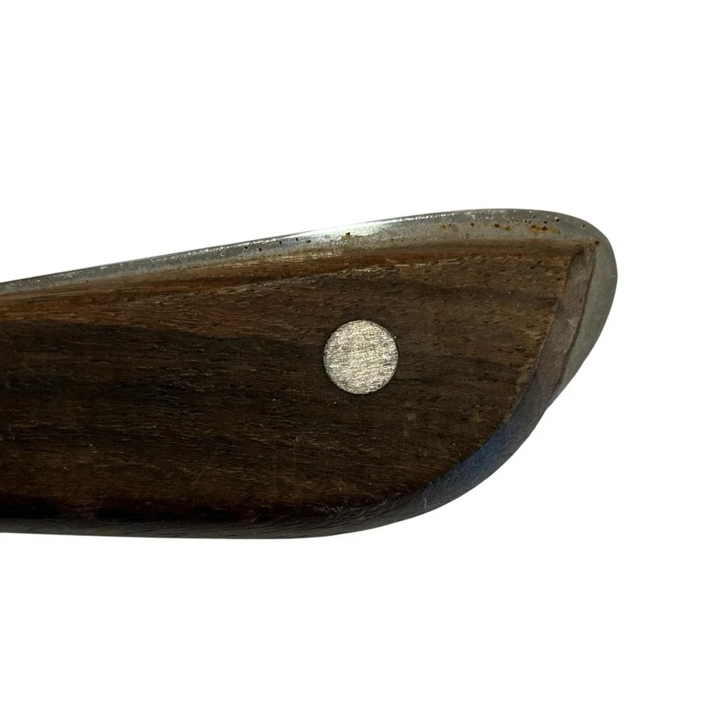 Vintage‎ RS 9 In Blade Stainless Steel Japan Chef's Knife Wood Handle